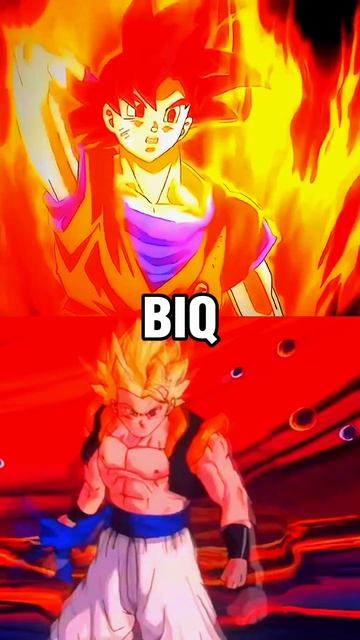 Goku B.O.G Vs Gogeta Fusion Reborn #goku #vs #gogeta #db #dbz #dbs #anime #debate