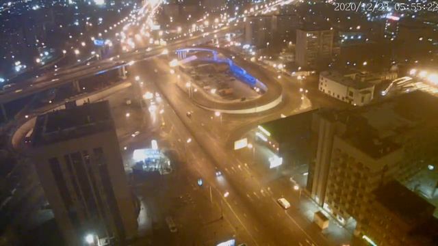 Москва - Нижегородская улица - веб камера 23.12.2020, 02:56