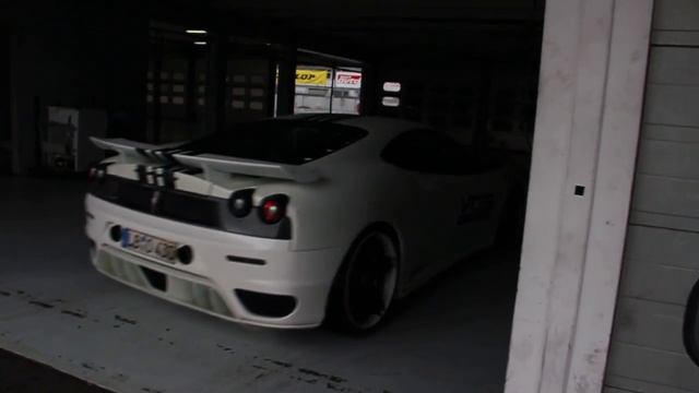 Ferrari F430 Novitec Rosso loud revs смотреть онлайн