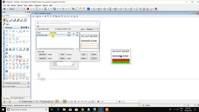Microstation V8i - How To Make A Cell смотреть онлайн