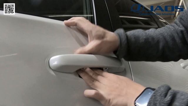 JAOS ドアハンドルプロテクター プラド 150系　取り付け紹介 смотреть онлайн