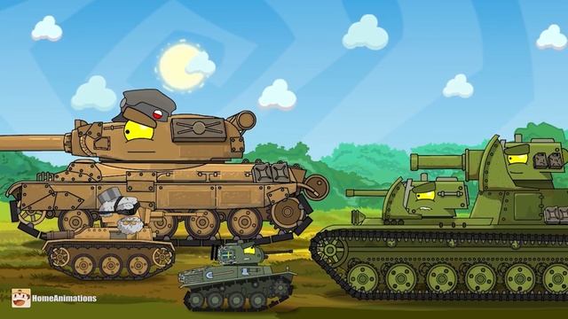 Searching For KV-6 - Cartoons About Tanks