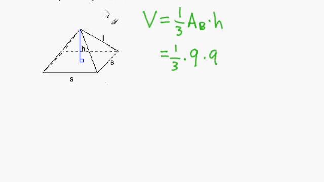 How To Find The Volume Of A Pyramid