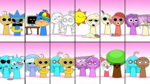 Спрунки семейка! Анимация Sprunki Incredibox  #спрунки! ПОЛНАЯ Компиляция Спрунки Incredibox