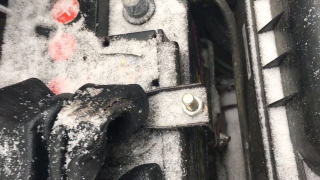 Запускаю Ниву после 1.5 месяца простоя при -15 Часть 3