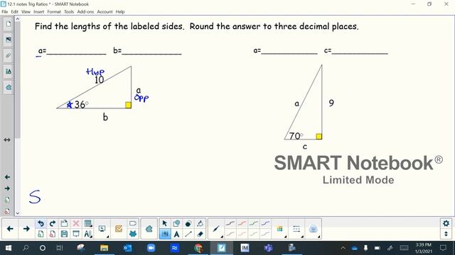 12.1 Trigonometric Ratios смотреть онлайн