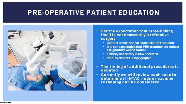 Corneal Cross-Linking with Avedro & Therapeutic Corneal Refractive Surgery Webinar | Foulkes Vision смотреть онлайн