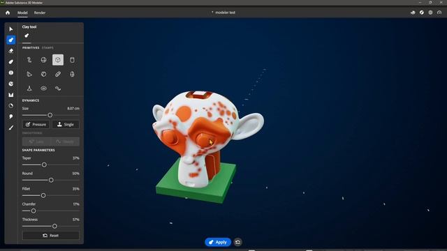 SUBSTANCE 3D - Lesson 17 - Create 3D Model with Modeler, Add, Subtract, Sculpt, Paint, Import Expor смотреть онлайн