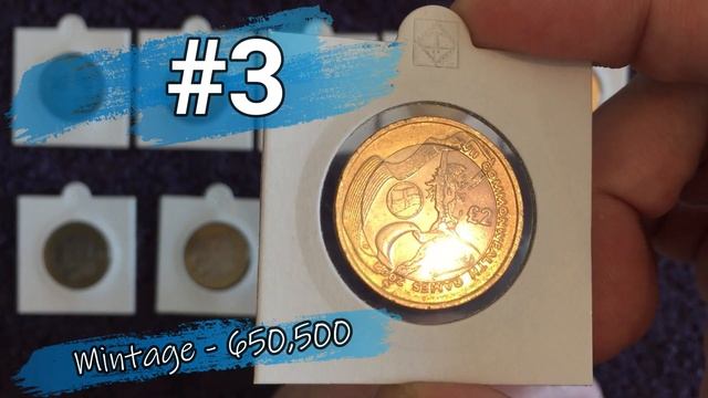 Top 10 Most Valuable And Rare £2 Coins! (UK Circulation)
