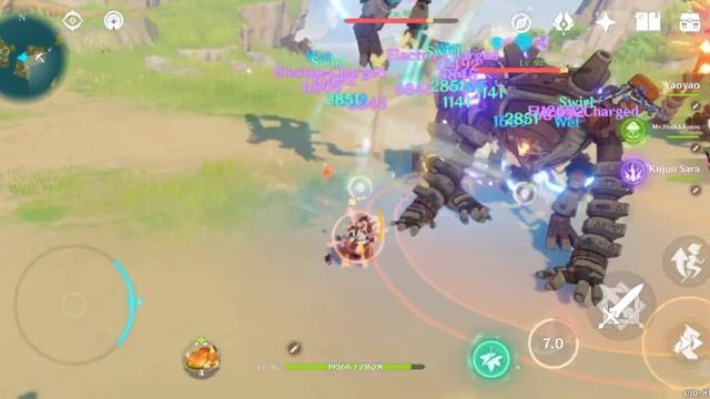 After getting Kazuha aka-FART ARCHON Damage test! смотреть онлайн