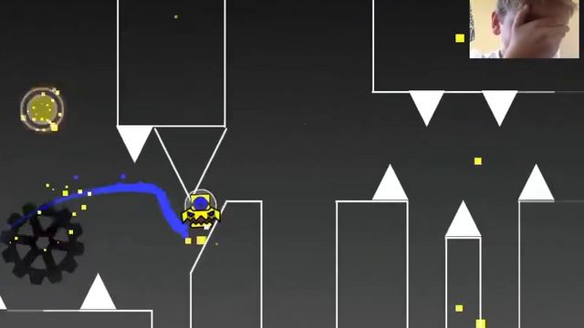 Black Blizzard Without Looking (NoClip) Geometry Dash