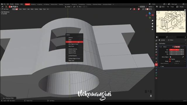 Blender - Hard surface modeling practice #70 смотреть онлайн