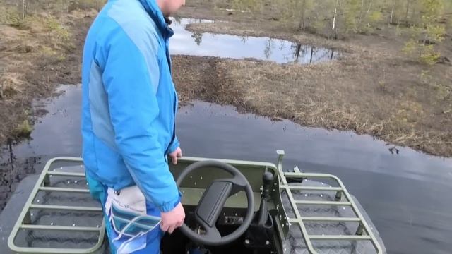 Вездеходим по весеннему болоту. Канава Судьбы. Переломка Ураган на шинах RS. Дикарю дороги не нужны смотреть онлайн