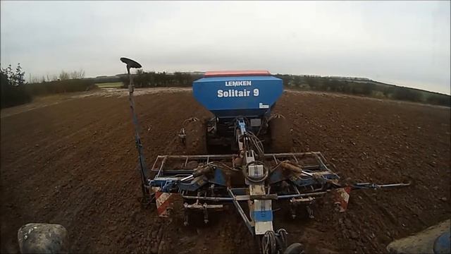 Drilling: New Holland TM190 & Lemken Solitair 9