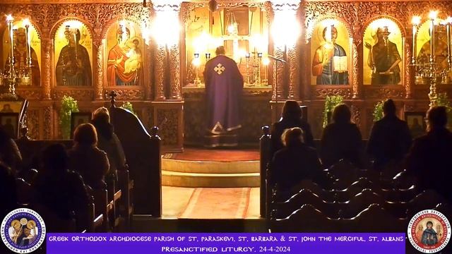 Presanctified Liturgy & The Life of Saint Nephon - Part 4 (24/04/2024) смотреть онлайн