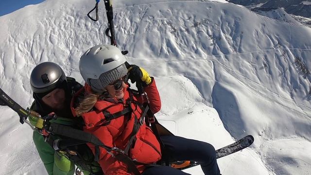 Tandem Paragliding in GudAuri with SkyAtlantida Team смотреть онлайн