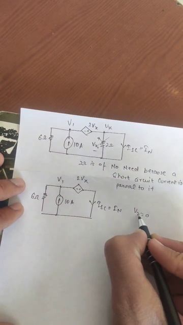 CALCULATING NORTONS CURRENT (Isc) #electricalengineering #aktu #study #easywaysgyaan1376