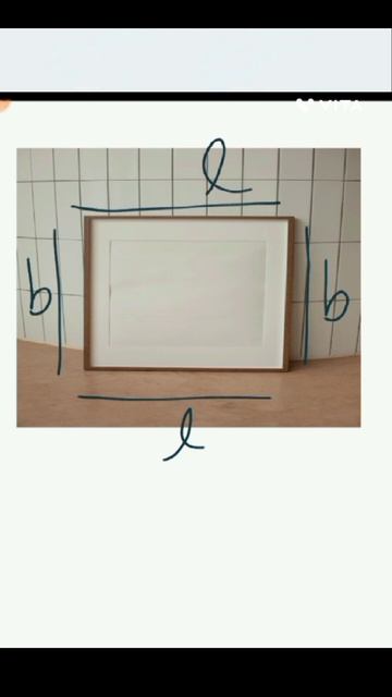 Perimeter Of A #rectangle | आयत का परिमाप | @minervapathshala  | #shorts #youtubeshorts #viral