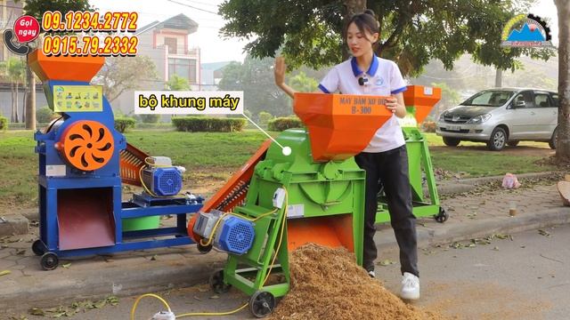 Tái Xử Dụng Vỏ Dừa Bỏ Đi Làm Đất Trồng Cây Cực Dinh Dưỡng - Máy Băm Xơ Dừa B300 Bình Quân смотреть онлайн