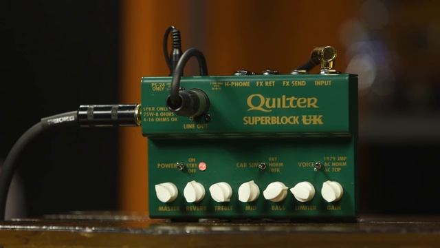 Quilter Labs SuperBlock UK 25-watt Guitar Amp Pedal Demo смотреть онлайн