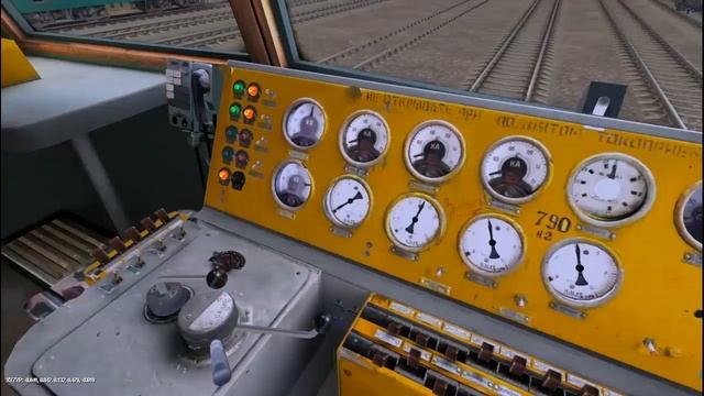 Запуск электровоза ВЛ80т