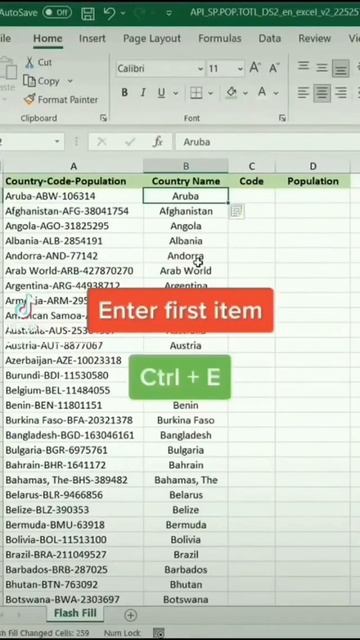 How To Split Text To Column In Excel | Excel Trick | How's That Tech #shorts