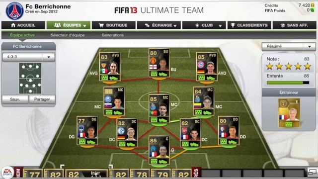 FUT 13 - Mon Equipe 100 % BoosT смотреть онлайн