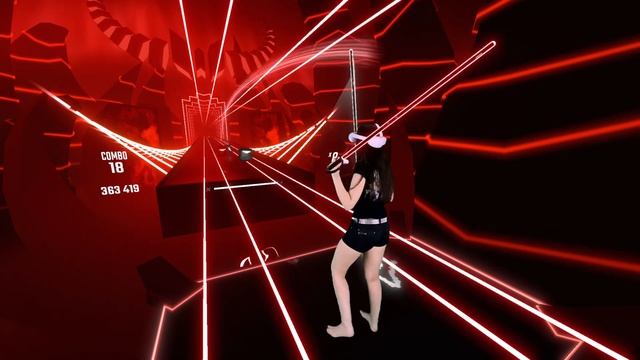 SKILLET - Psycho In My Head [BEAT SABER] Mixed Reality смотреть онлайн
