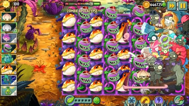 Plants vs Zombies 2 Hack - Plantas carnivoras vs Horda de Zombistein смотреть онлайн