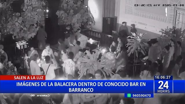 Salen a la luz imágenes de balacera dentro de conocido bar en Barranco смотреть онлайн