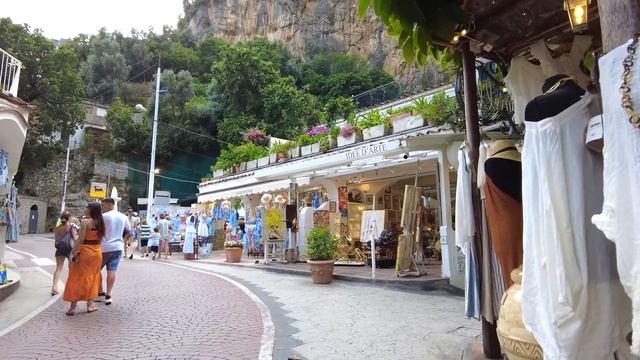 4K Positano Italy 4K Walking Tour 🇮🇹 Amalfi Coast Italy смотреть онлайн