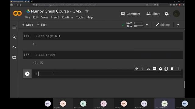 CMS Intro to AI Part 1 5 Numpy смотреть онлайн