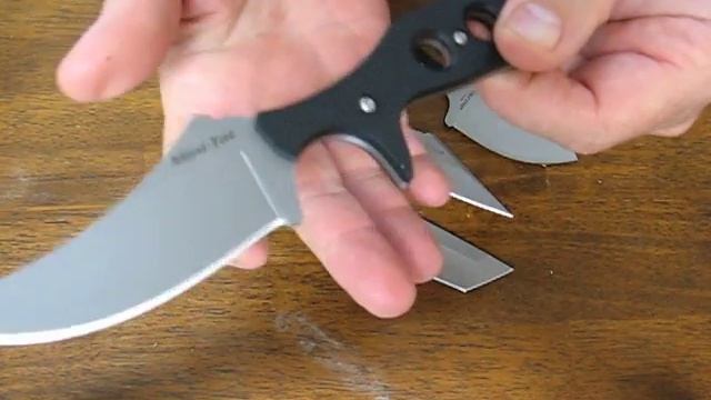 Cold Steel Mini Tac Ultra Light Neck Knives OsoGrandeKnives смотреть онлайн