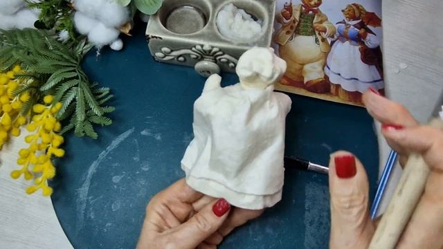 Мк по ватной композиции,по иллюстрациям С.Густафсона 