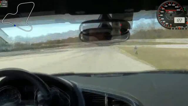 Audi R8 V10 laps at Autobahn Country Club North Circuit смотреть онлайн