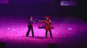 Fan Fan 2025. Персонажи Аластор, Вокс из Отель Хазбин.