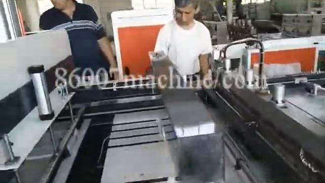 Двухпоточная пакетоделательная машина для производства пакетов типа “майка” смотреть онлайн