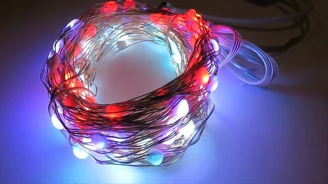 Smart Fairy String Lights Indoor, Really colourful lighting effects, works with Alexa! смотреть онлайн