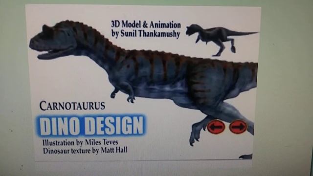 Carnotaurus appearance in media part 1 смотреть онлайн