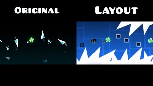 Original vs Layout | "iSpyWithMyLittleEye" by Voxicat | Geometry Dash 2.1 смотреть онлайн