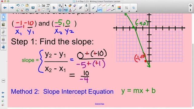 Given 2 points that are evalutated by fx), write the linear funciton смотреть онлайн