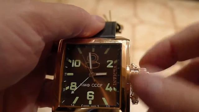 Invicta 7190 Russian Diver Square смотреть онлайн