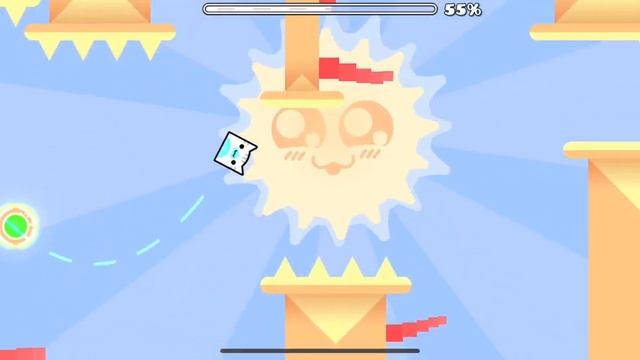 Sunshine 100% by Unzor (3 Coins) [ Geometry Dash ] смотреть онлайн