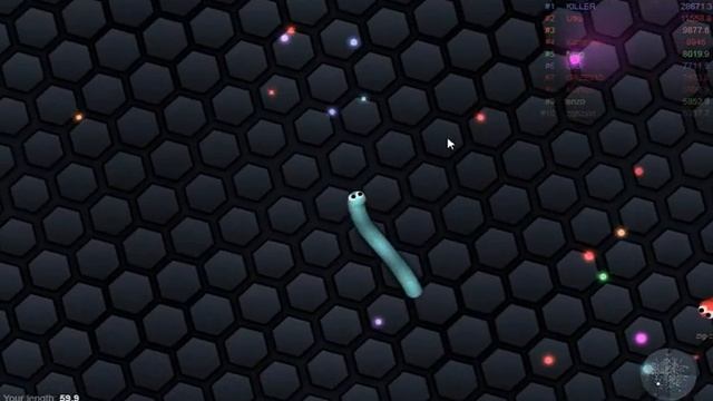 ИГРАЕМ В ИГРУ SLITHER.IO смотреть онлайн