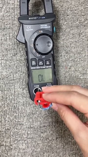 Clamp Meter Measuring Resistance#multimeter #voltage #tools