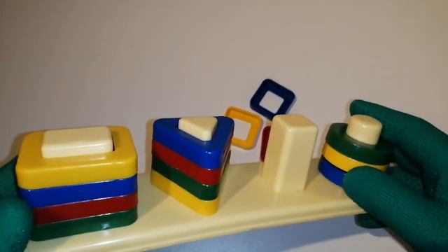 Аэлита Игра Цветные столбики сортер смотреть онлайн