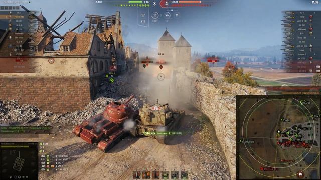 FV215b 183 - 4 Frags 10.3K Damage - Toxics always punish! - World Of Tanks смотреть онлайн