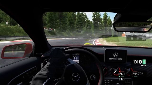 Project Cars Mercedes A45 AMG Nordschleife смотреть онлайн