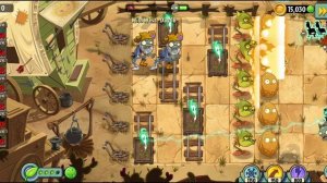 Уровень -18, Дикий Запад, Растения против Зомби-2