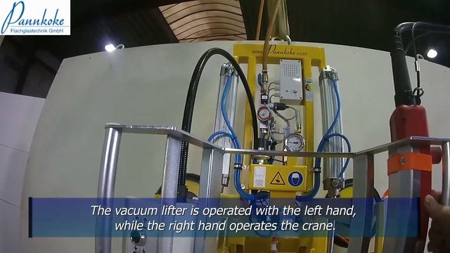 Vacuum Lifter 7025-MS4/E in test operation смотреть онлайн